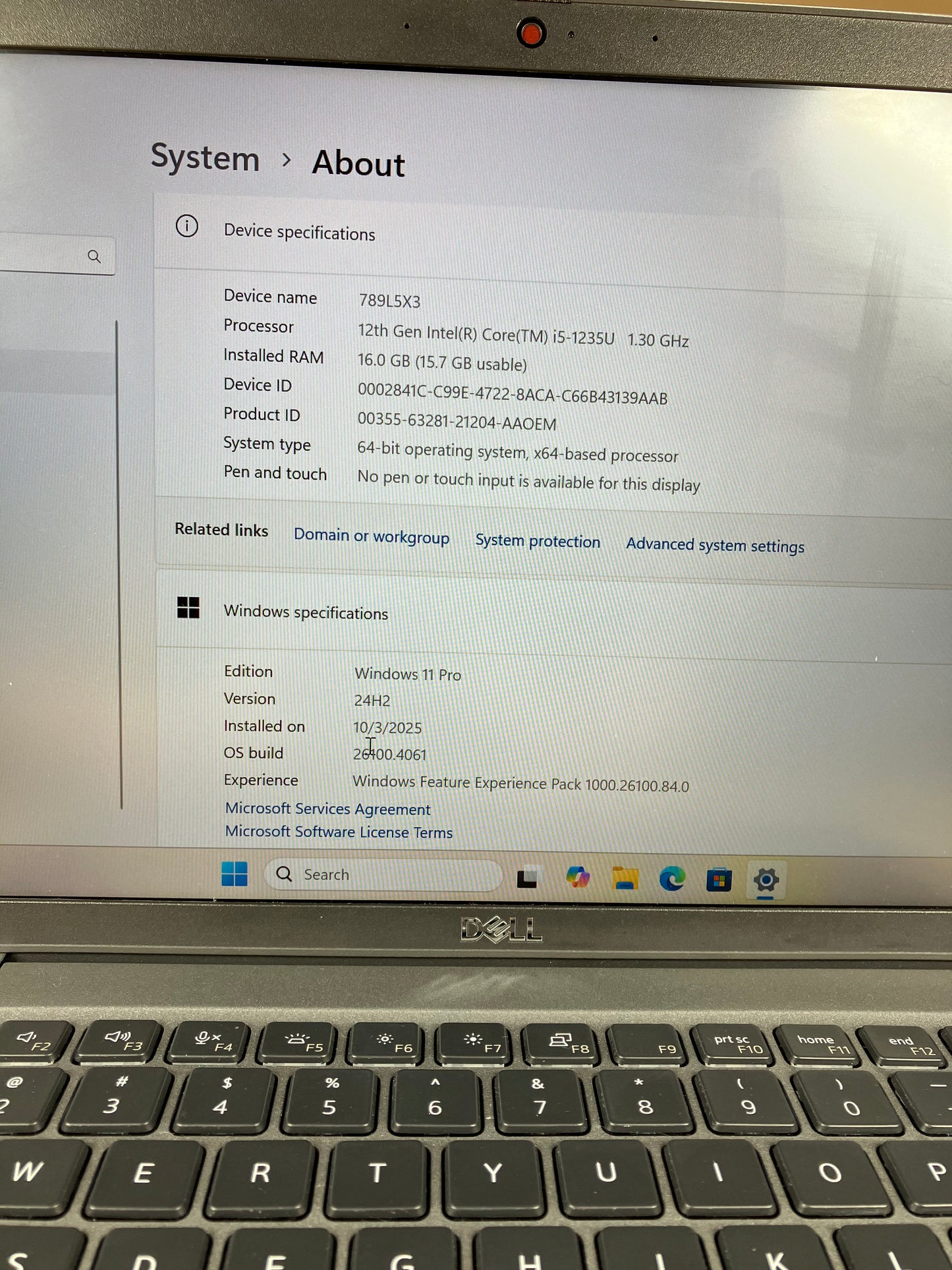 Dell Latitude 5430 14" i5-1235U 1.3GHz 16GB RAM 512GB SSD
