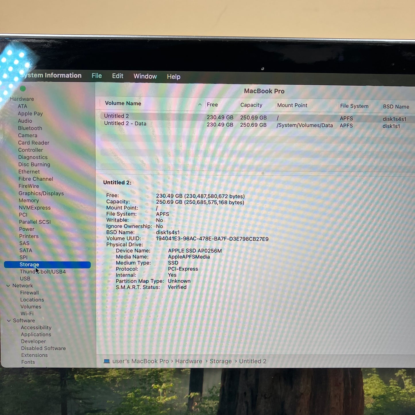 2018 Apple MacBook Air 13.3" i5 2.3GHz 8GB RAM 256GB SSD Space Gray A1989