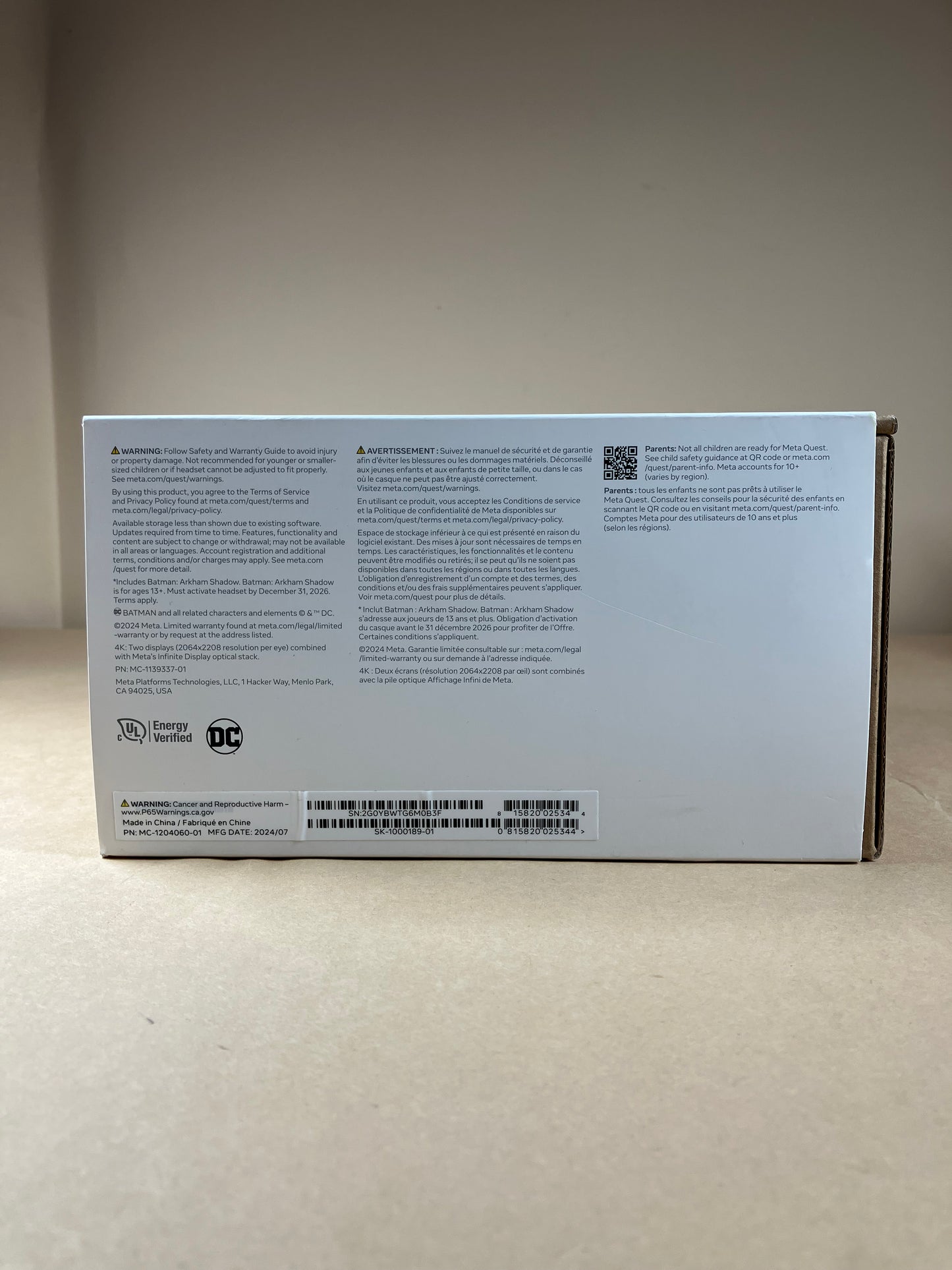 Meta Quest 3 512GB Standalone All-in-One VR Headset S3A