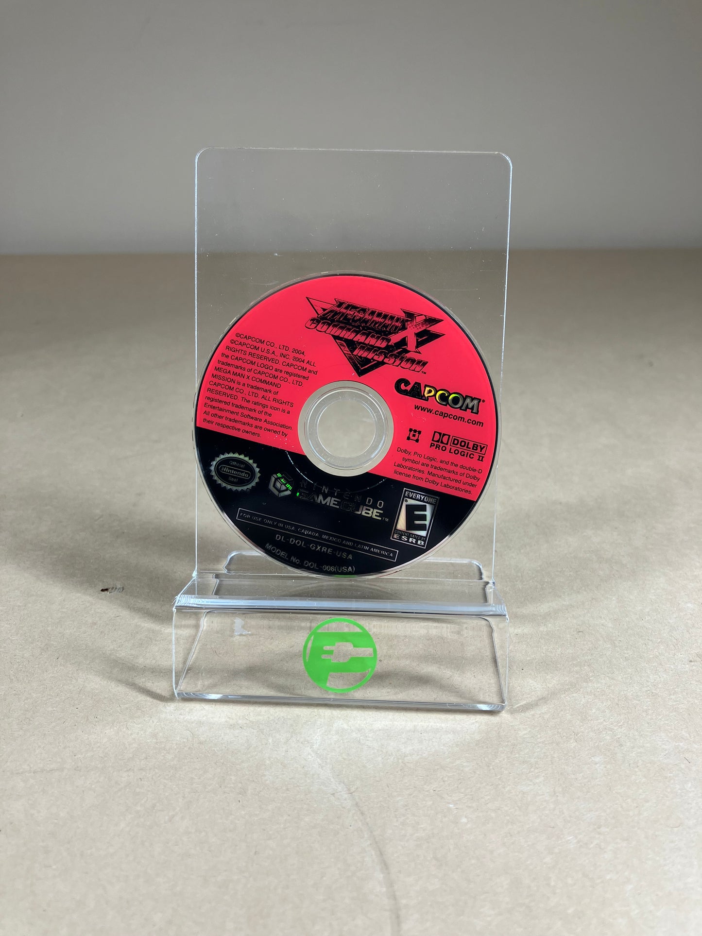 Mega Man X Command Mission (Nintendo GameCube, 2004) Complete