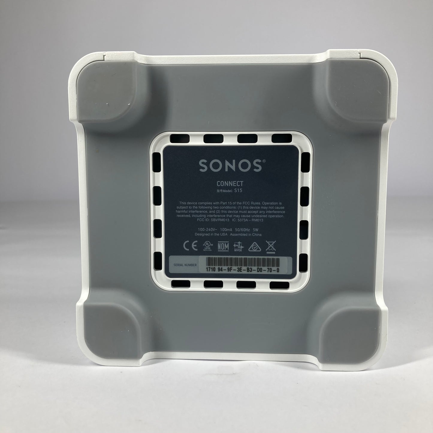 Sonos Connect Gen 2 Reciever White S15