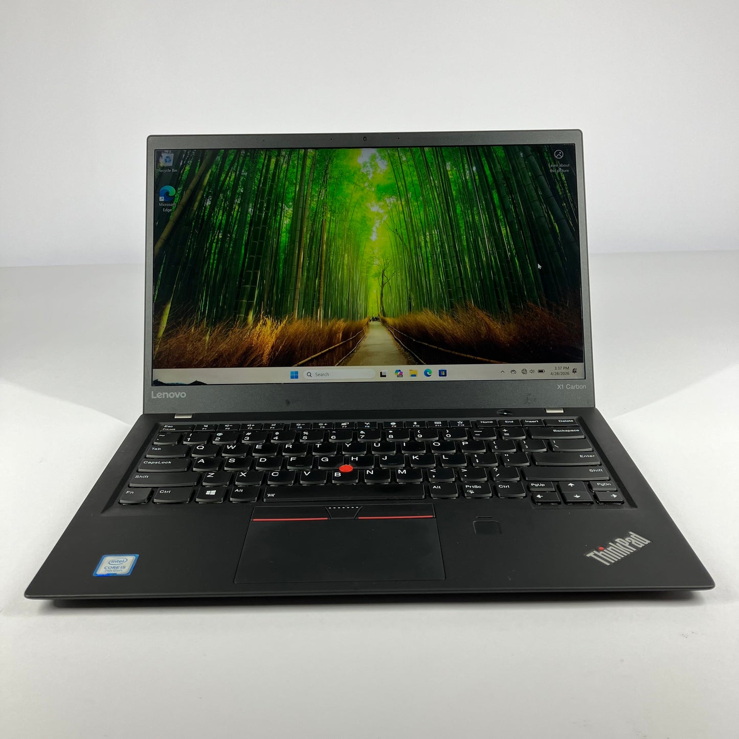 Broken Lenovo ThinkPad X1 CARBON GEN 5 14" i5-7200U 2.5GHz 8GB RAM 256GB SSD