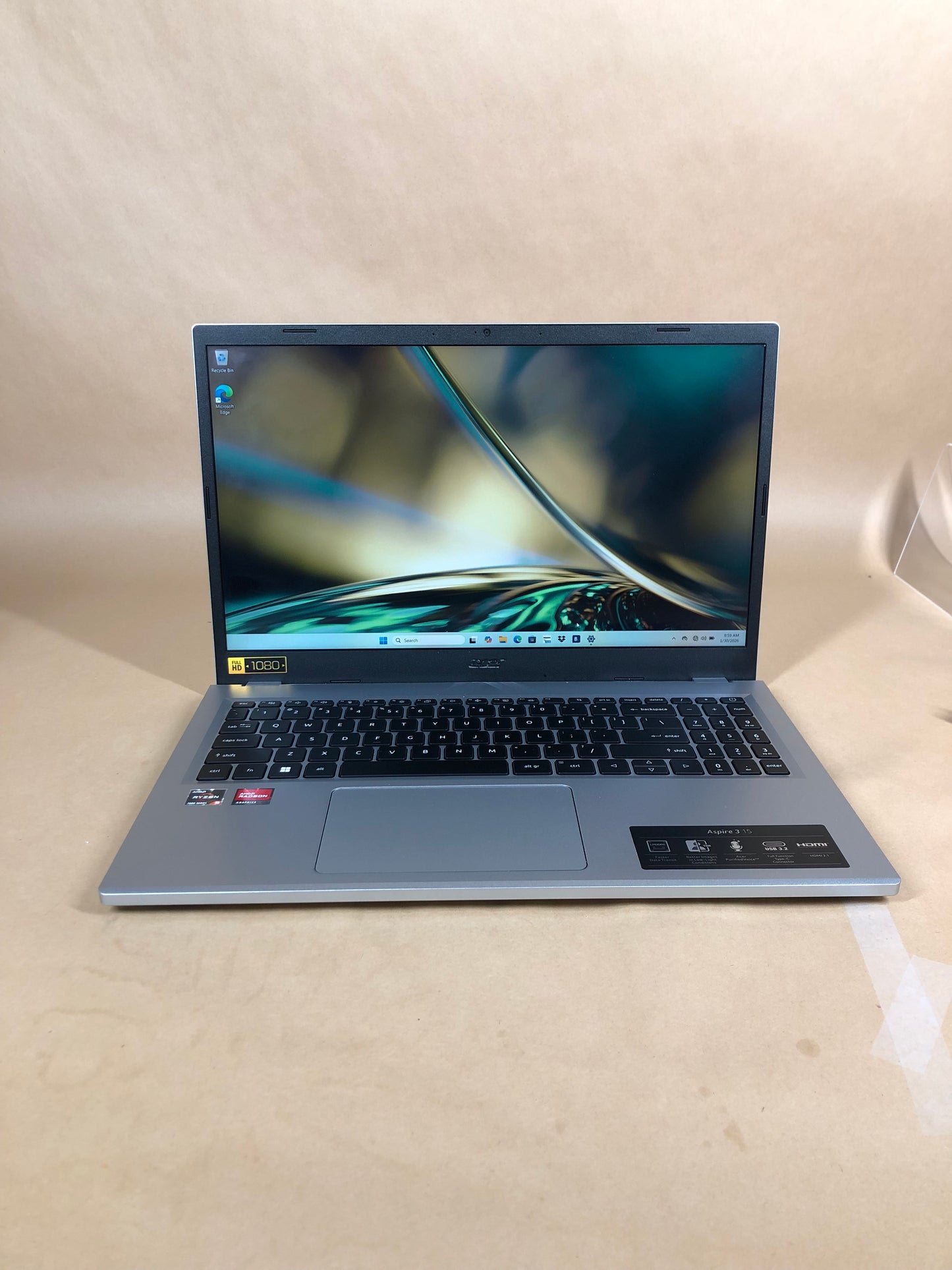 Acer Aspire 3 A315-24PT 15.6" Ryzen 5 7520U 2.8GHz 16GB RAM 512GB SSD