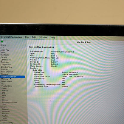 2017 Apple MacBook Air 13.3" i5 3.1GHz 8GB RAM 256GB SSD Space Gray BAD BATT