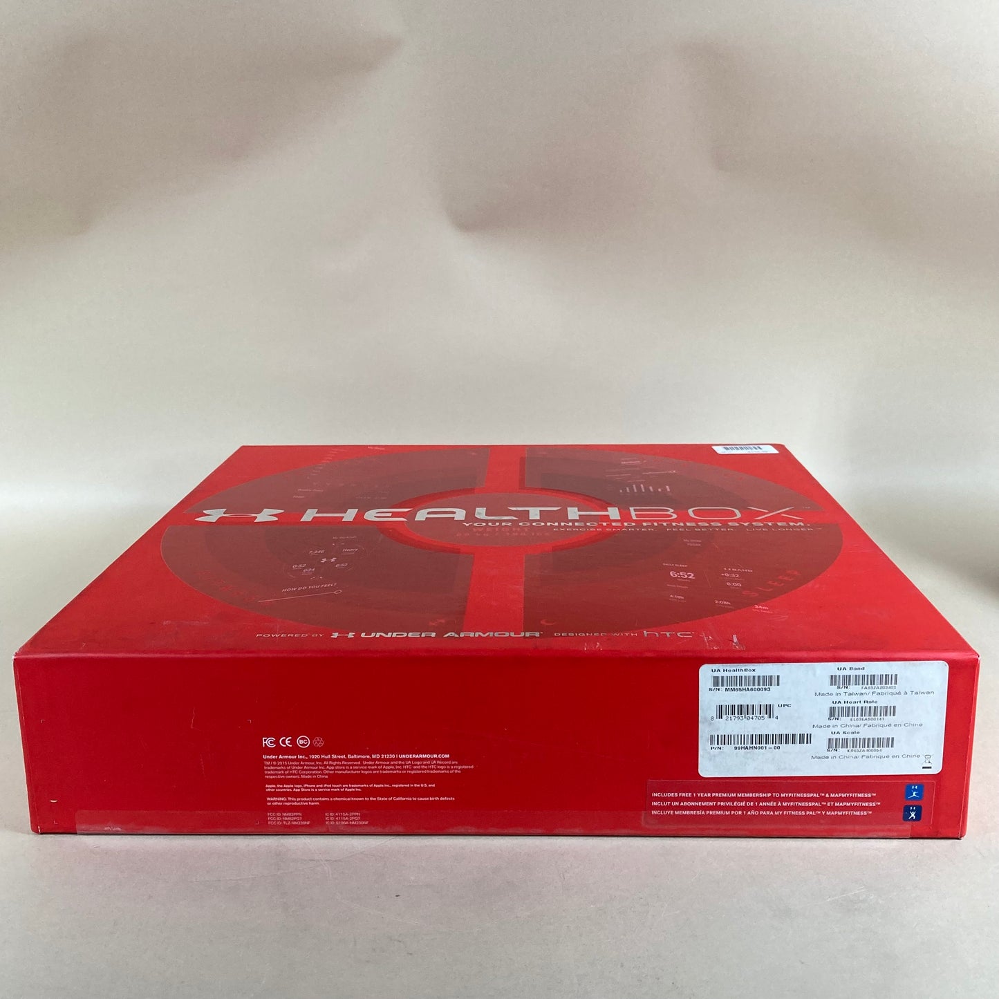 New Underarmor Healthbox Fitness System 99HAHN001-00
