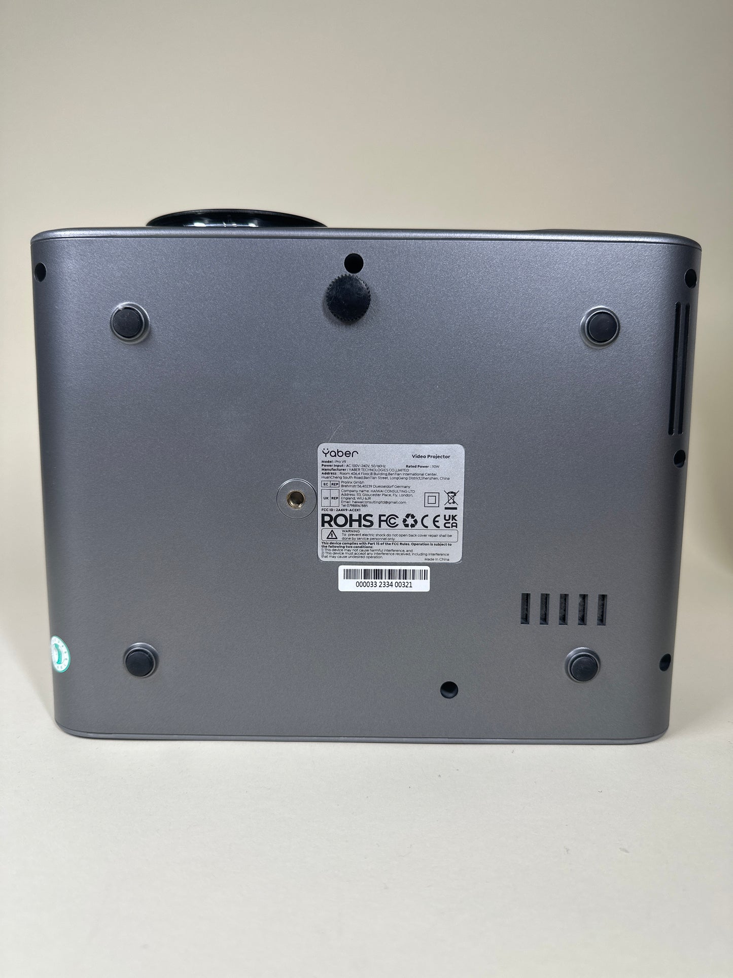 Yaber Pro V9 Projector 1920 x 1080 500 ANSI lumens Home Cinema