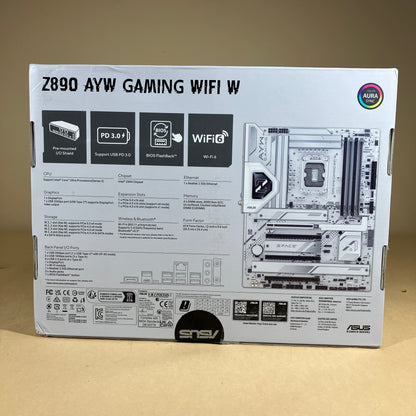 Asus Z890 AYM GAMING WIFI LGA 1851 ATX Ultra 7 265k 16GB DDR5 RAM NO SSD NO OS