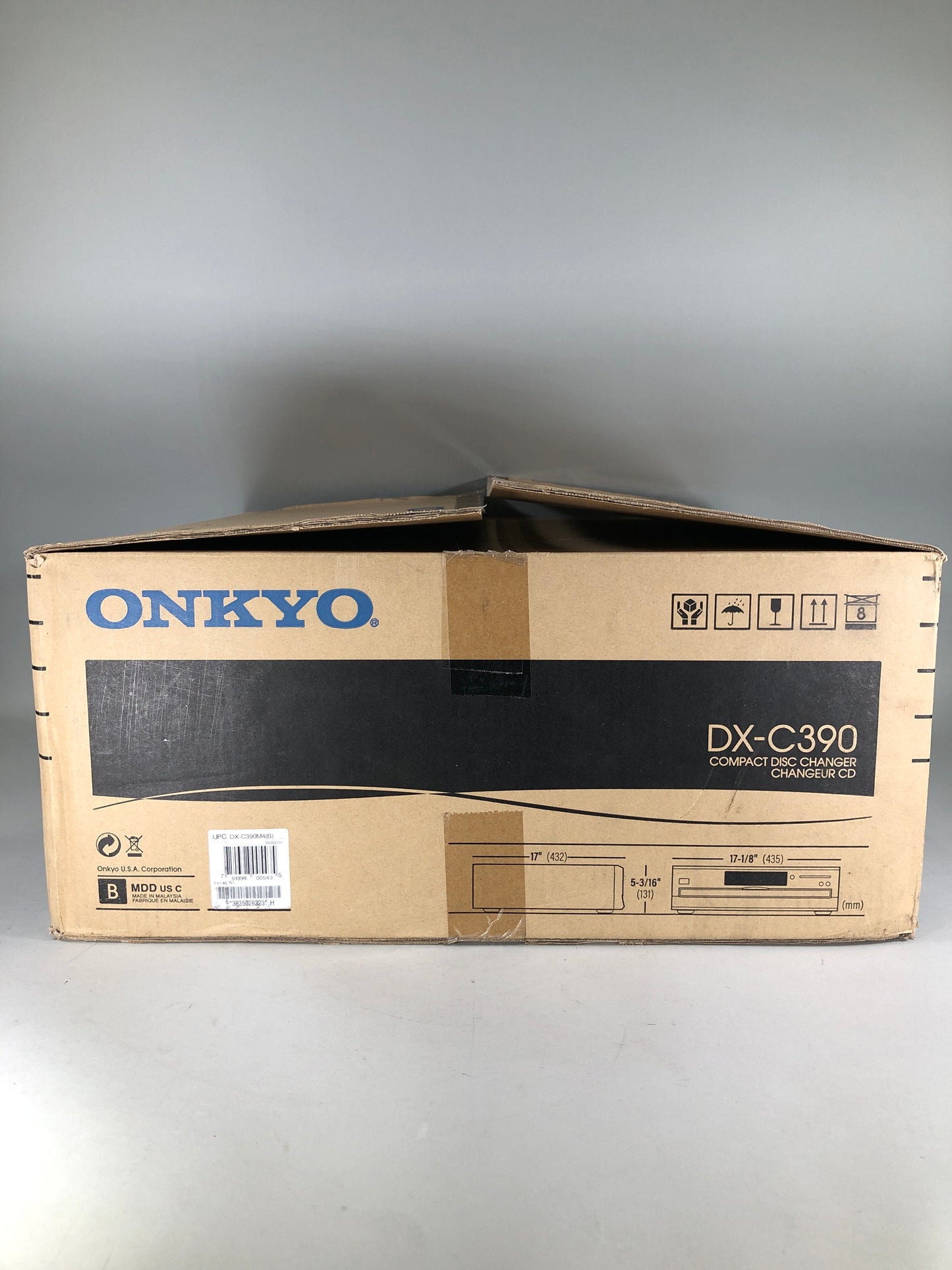 New ONKYO Compact Disc Changer DX-C390M4(B)
