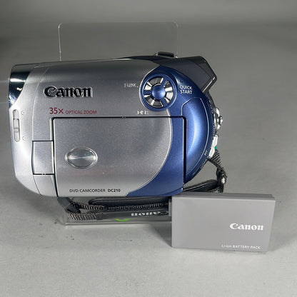 Canon DC210 DVD Camcorder DC210