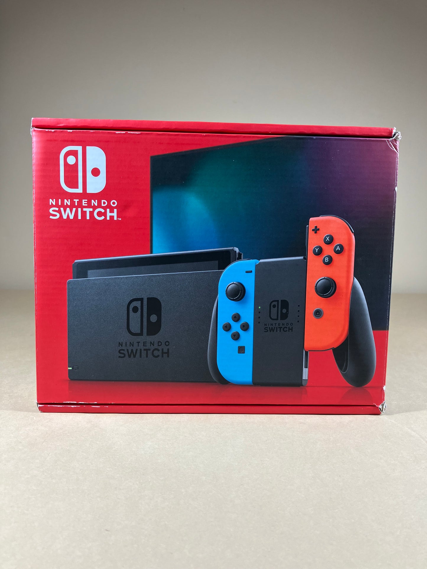 New Nintendo Switch v2 Video Game Console HAC-001(-01)  Red/Blue
