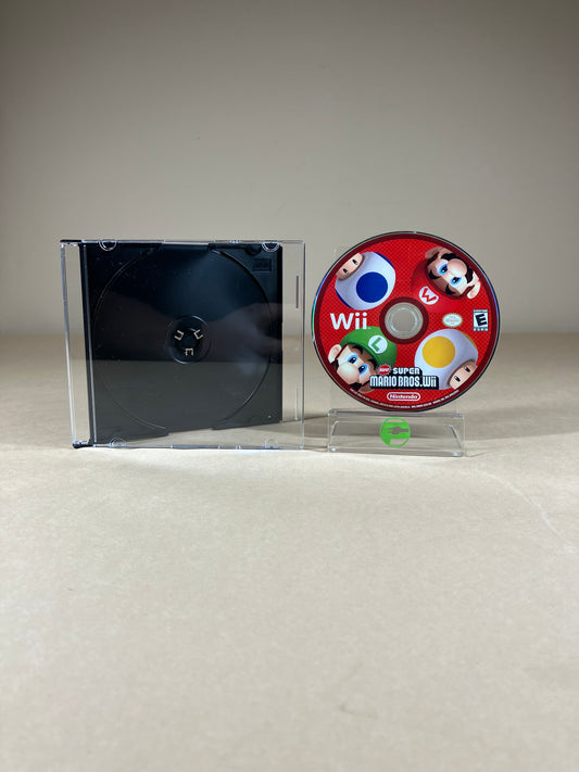 New Super Mario Bros. Wii (Nintendo Wii, 2009) Disk Only