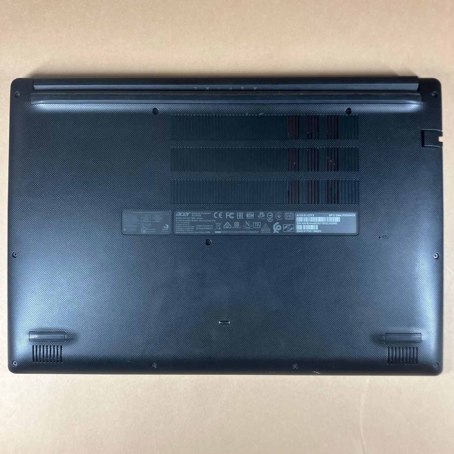 Acer Aspire 1 A115-32 15.6" Celeron N4020 1.1GHz 4GB RAM 64GB SD