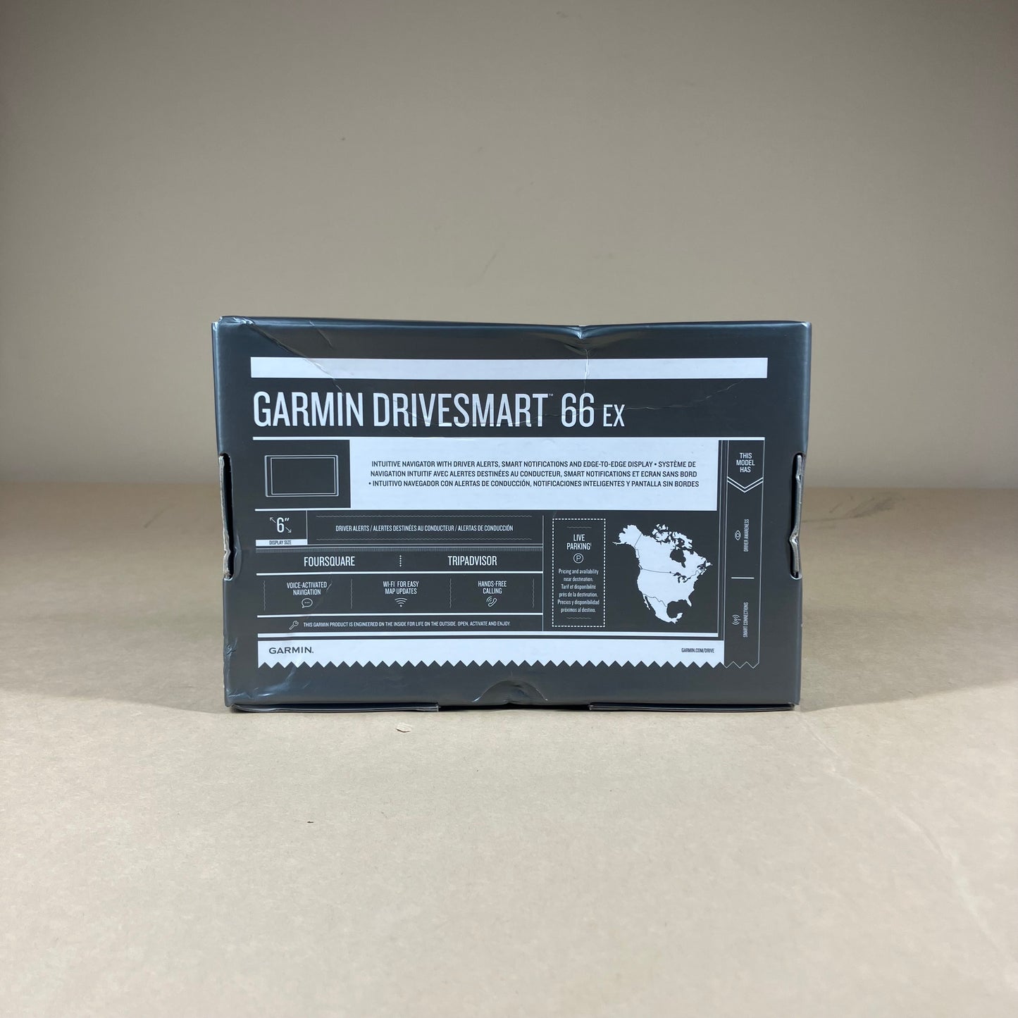 New GARMIN DriveSmart 66EX GPS Device 010-02409-13
