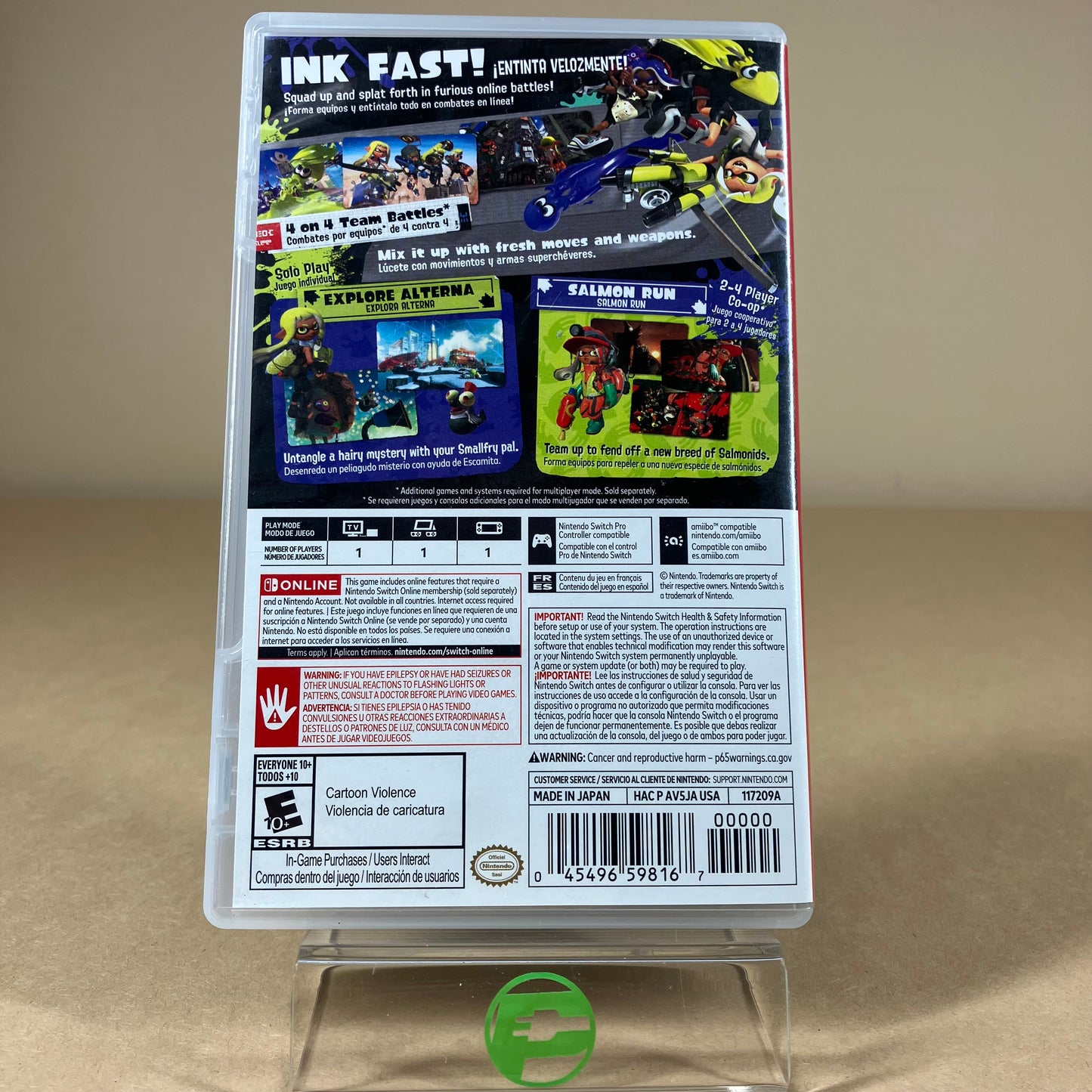 Splatoon 3 (Nintendo Switch, 2022)