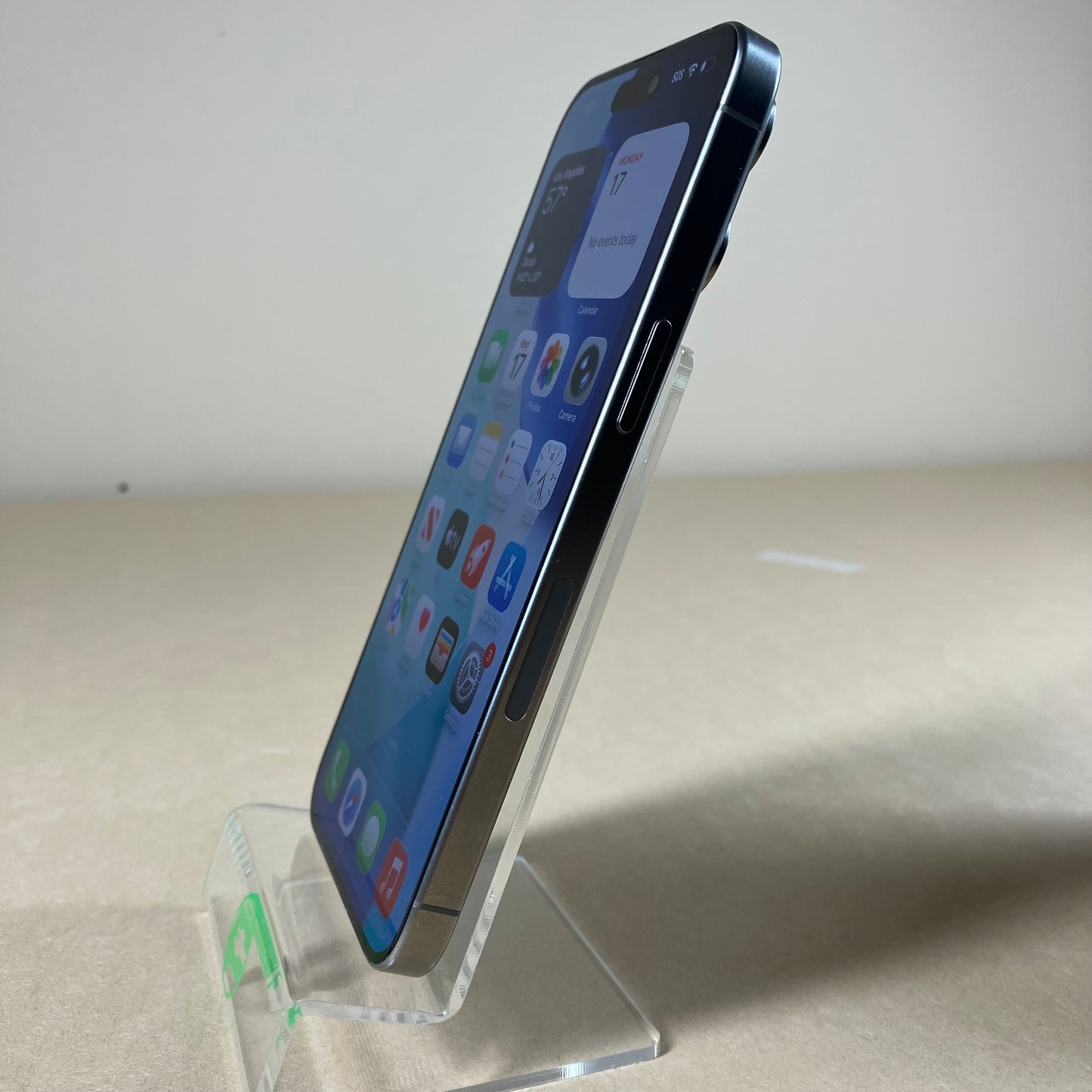 Unlocked Apple iPhone 15 Pro Max 256GB Natural Titanium MU683LL/A