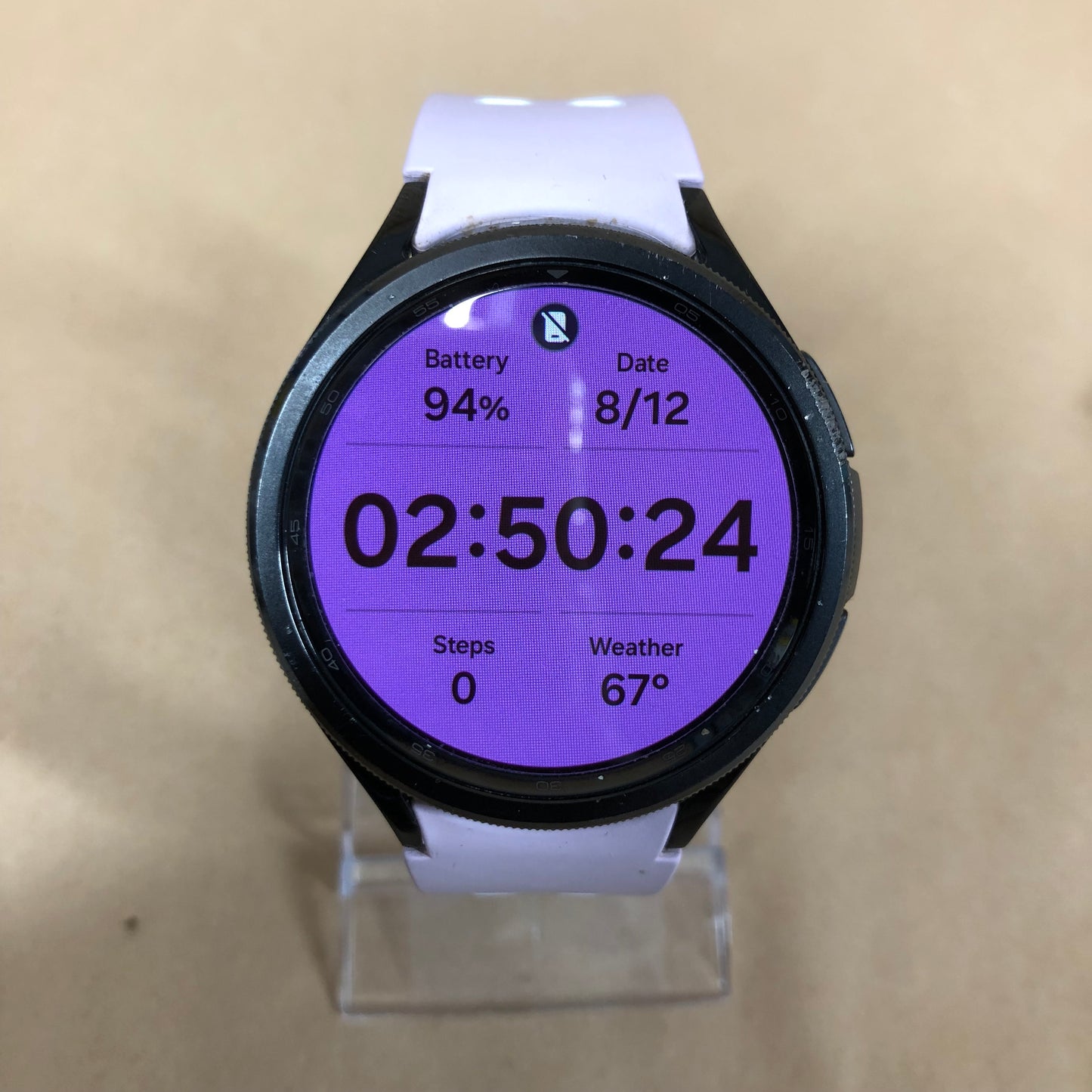 Unlocked Samsung Galaxy Watch6 Classic Aluminum SM-R960