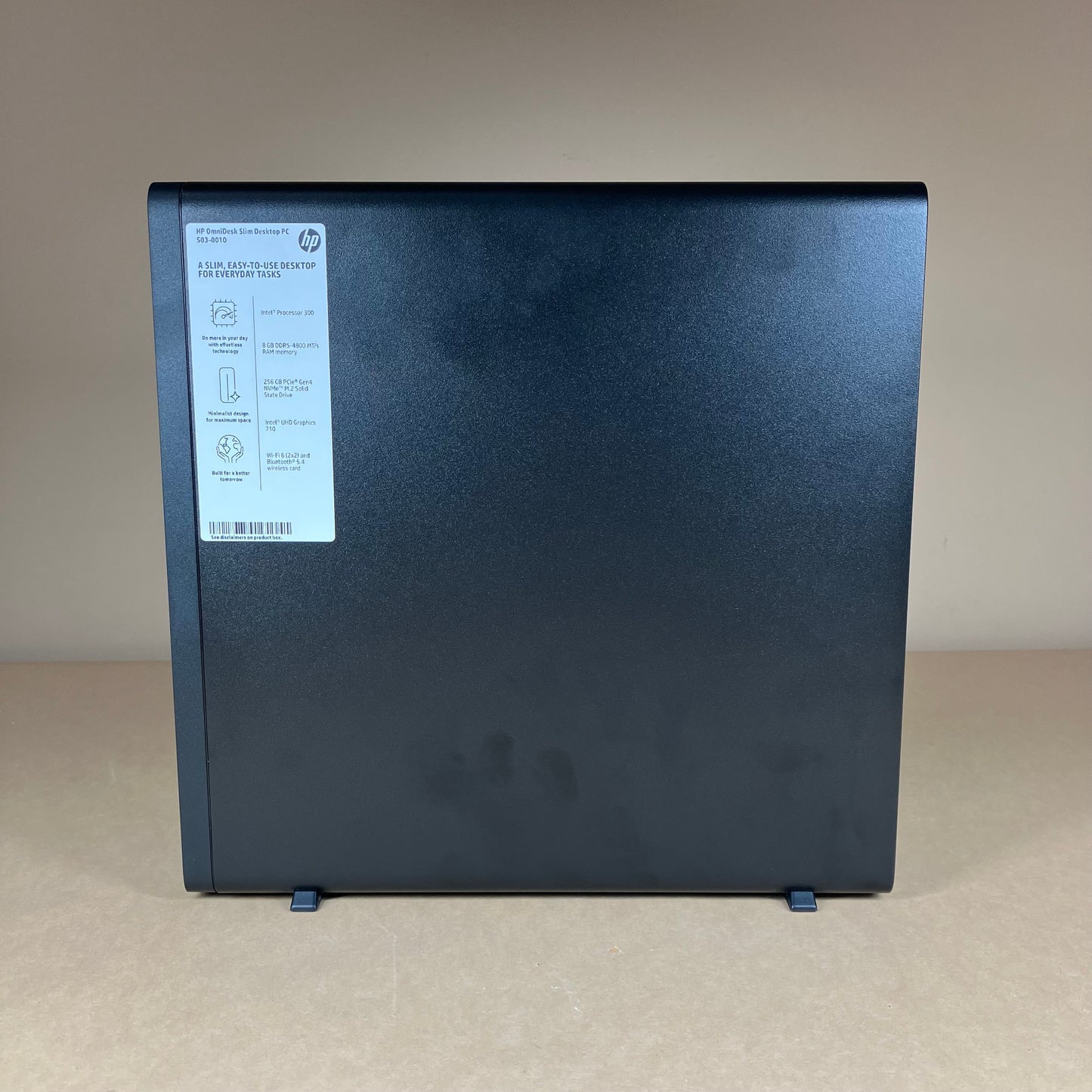 HP OmniDesk Slim S03-0010 Intel 300 3.90GHz 8GB RAM 256GB SSD