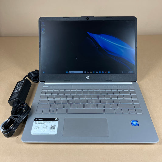 HP Laptop 14-DQ0760DX 14" Celeron N4120 1.1GHz 4GB RAM 128GB SSD
