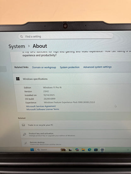 Lenovo ThinkPad E14 GEN 6 14" Ryzen 5 7535U 2.9GHz 16GB RAM 256GB SSD