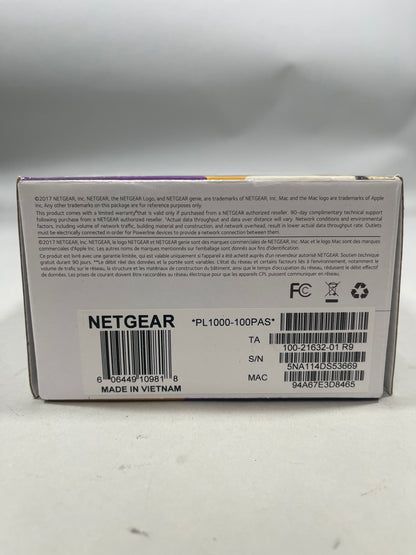 Netgear Powerline 1000 Adapter PL1000