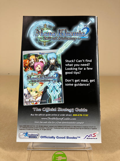 Mana Khemia 2: Fall of Alchemy (Sony PlayStation 2 PS2, 2009) Complete in Box
