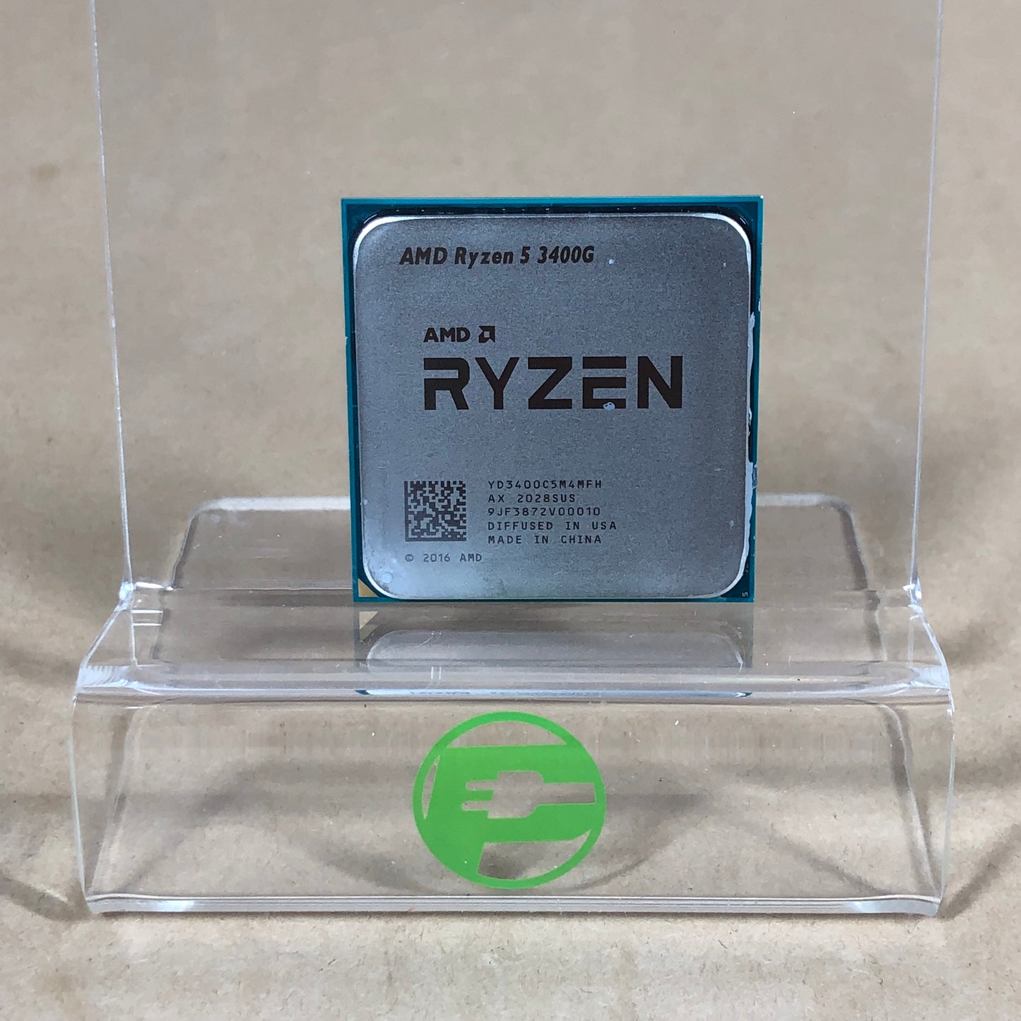 AMD Ryzen 5 3400G 3.70GHz Quad Core YD3400C5M4MFH 8 Thread AM4