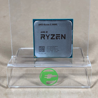 AMD Ryzen 5 3400G 3.70GHz Quad Core YD3400C5M4MFH 8 Thread AM4