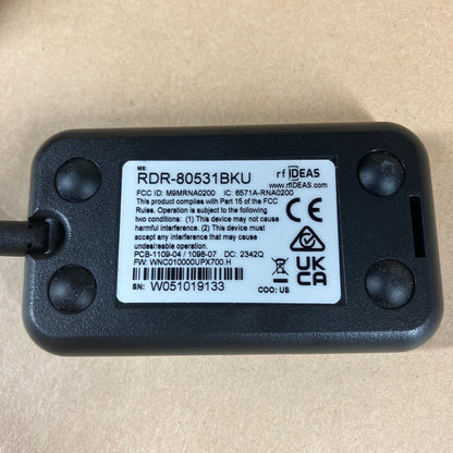 rfIdeas WaveID ID Scanner RDR-80531BKU