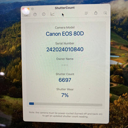 Canon EOS 80D 24.2MP Digital SLR DSLR Camera