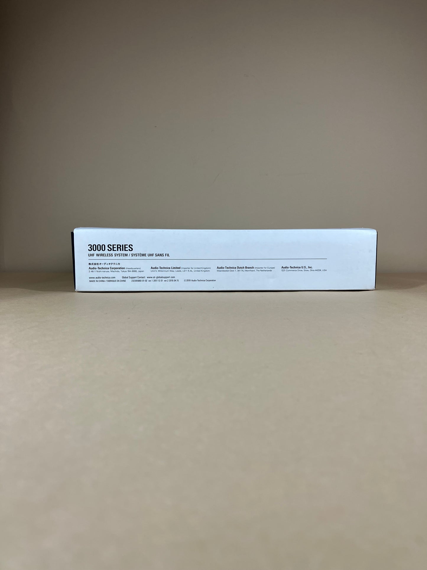 New Audio Technica 3000 Series UHF Wireless Bodypack System ATW-R3210 ATW-T3201