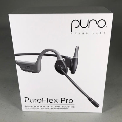 Puro Flex-Pro Bone Conduction Wireless Headphones Gray