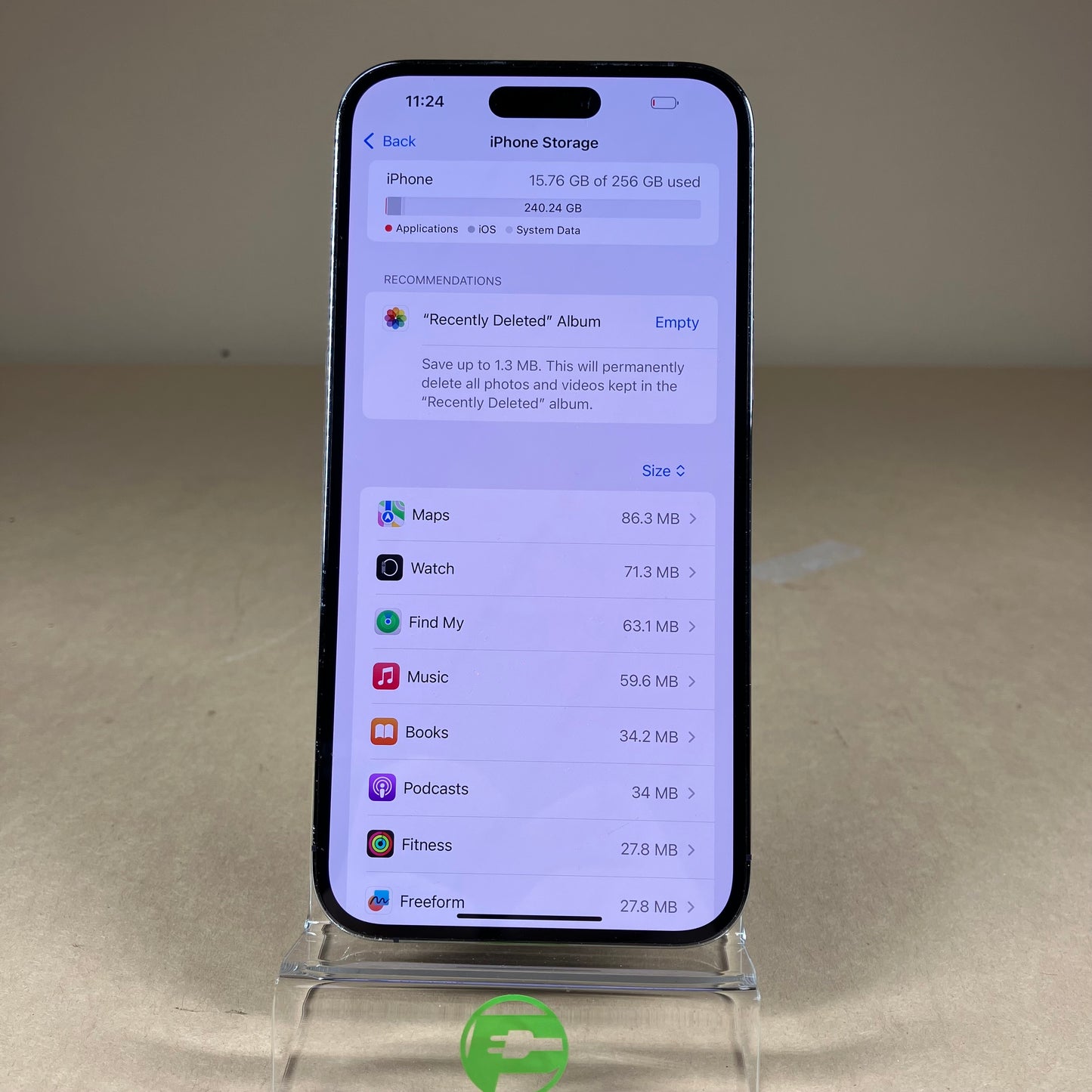 Unlocked Apple iPhone 14 Pro Max 256GB Deep Purple MQ8W3LL/A