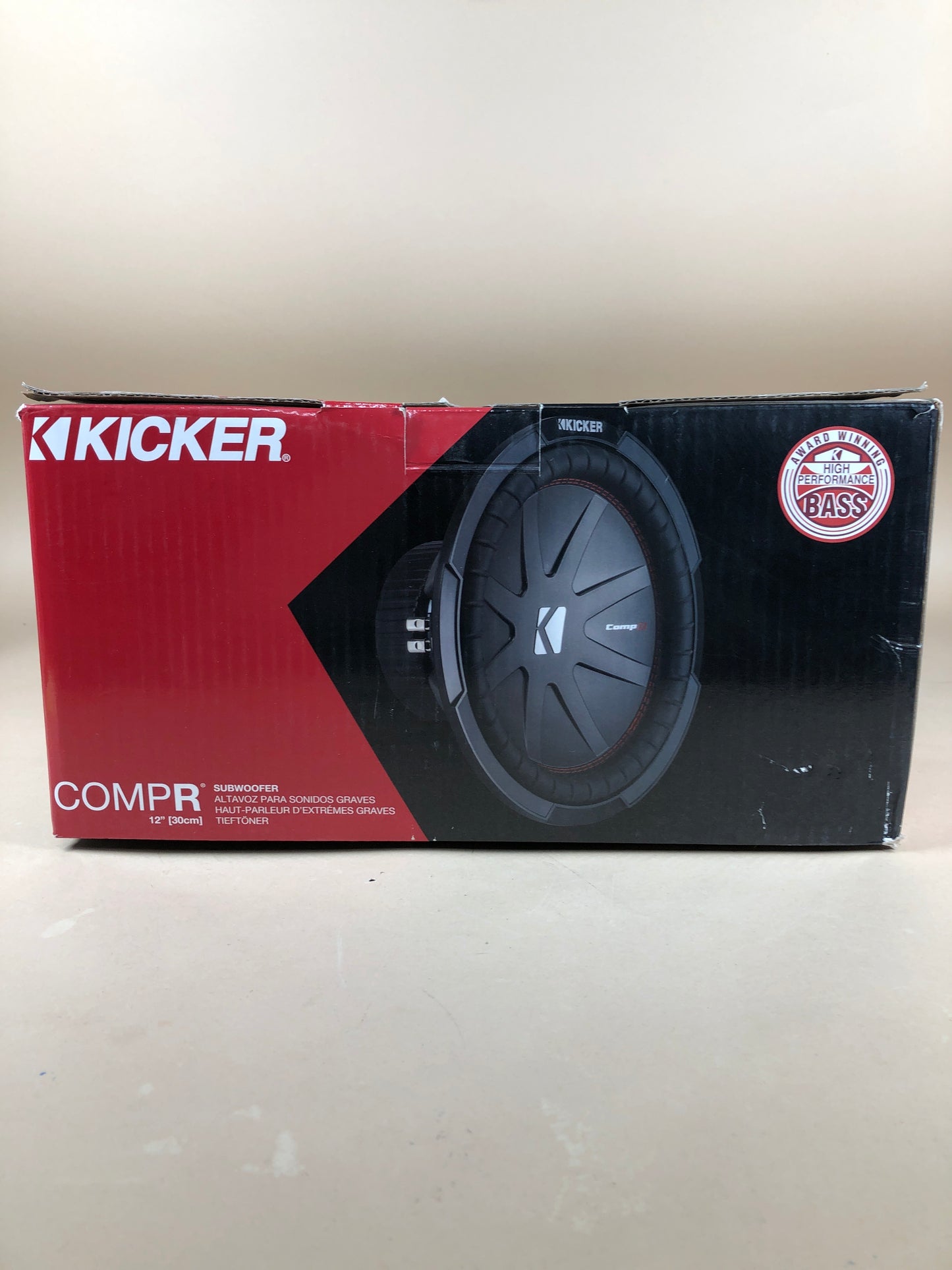 New Kicker Camp R Subwoofer 43cwr122