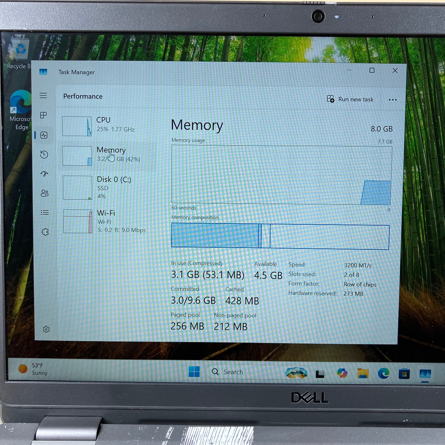 Dell Latitude 5320 13.3" i5-1135G7 2.4GHz 8GB RAM 256GB SSD
