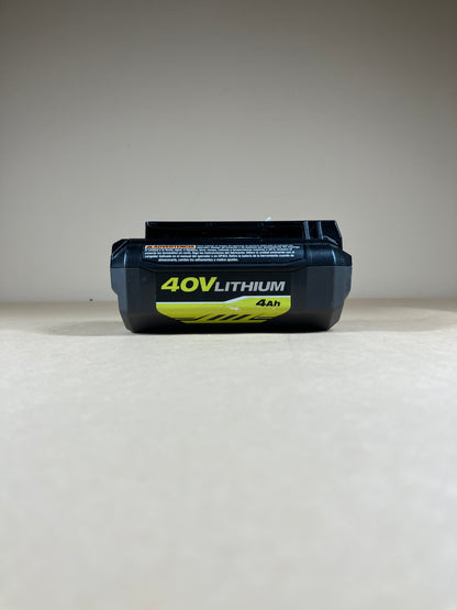Ryobi 40V Lithium 4Ah Battery 0P40401 With Charger