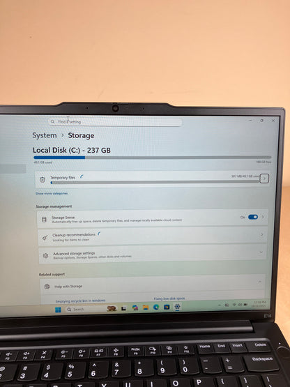 Lenovo ThinkPad E14 GEN 6 14" Ryzen 5 7535U 2.9GHz 16GB RAM 256GB SSD
