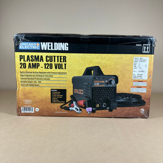 New Chicago Electric Plasma Cutter 20AMP 120 Volt Welder