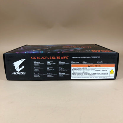 New Aorus  X870E Aorus Elite Wifi7 Motherboard 9MX87EEL7