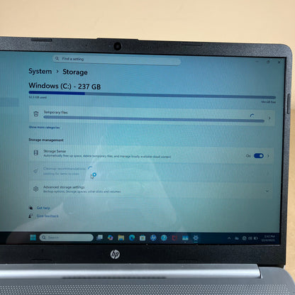 HP Laptop 15-DY5033DX 15.6" i3-1215U 1.2GHz 8GB RAM 256GB SSD