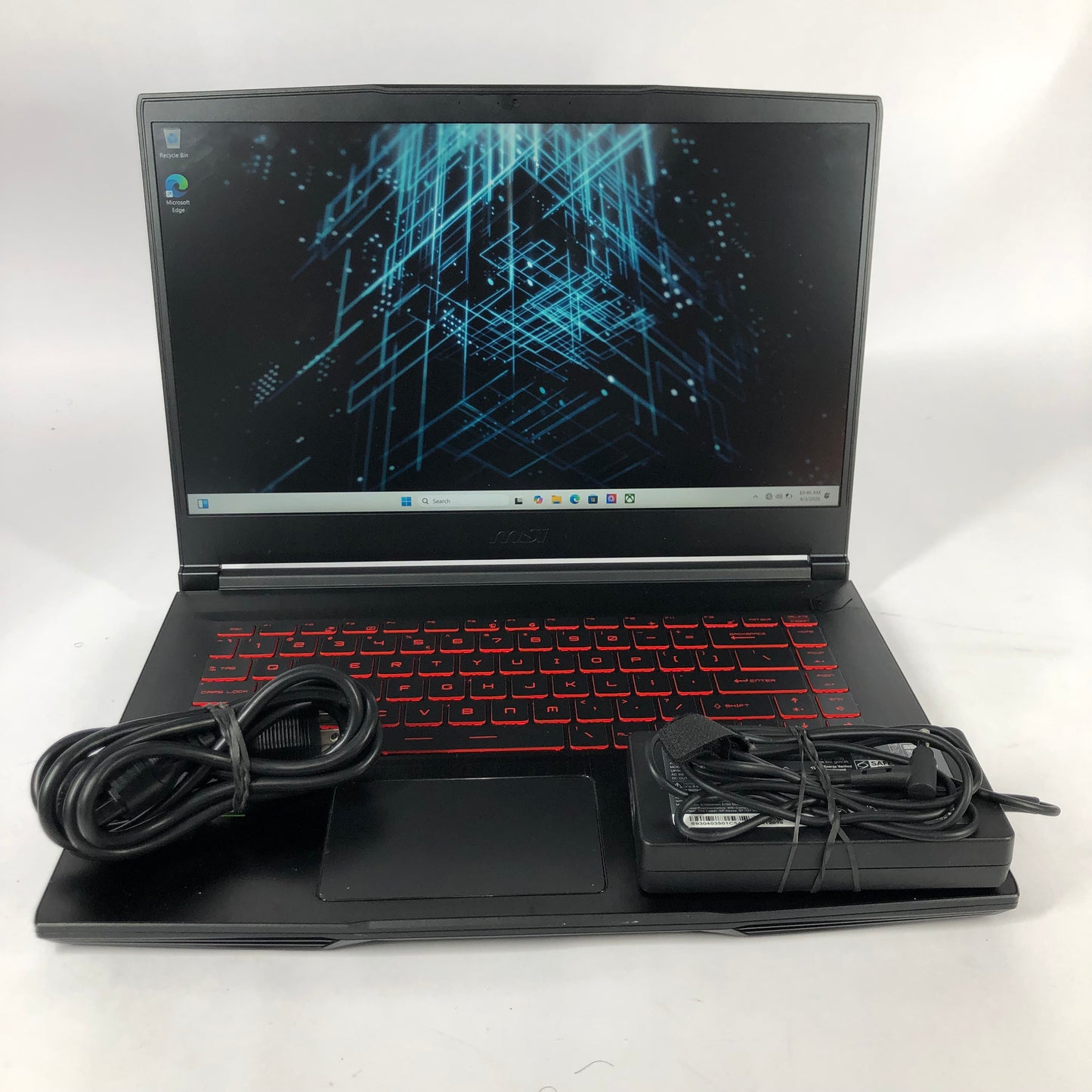 MSI Thin GF63 11UC 15.6" i7-11800H 2.3GHz 16GB RAM 512GB SSD GeForce RTX 3050