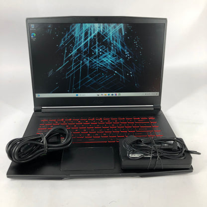 MSI Thin GF63 11UC 15.6" i7-11800H 2.3GHz 16GB RAM 512GB SSD GeForce RTX 3050
