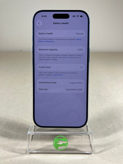 T-Mobile Apple iPhone 17 Pro 256GB Blue MG7M4LL/A