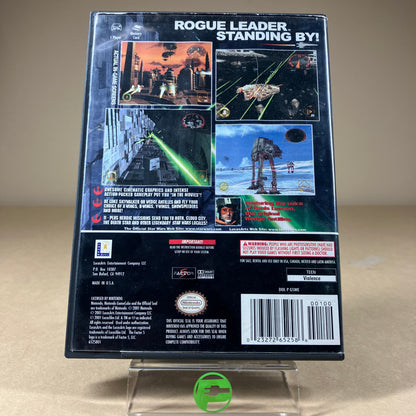 Star Wars Rogue Leader (Nintendo GameCube, 2001) CIB with Reg Card
