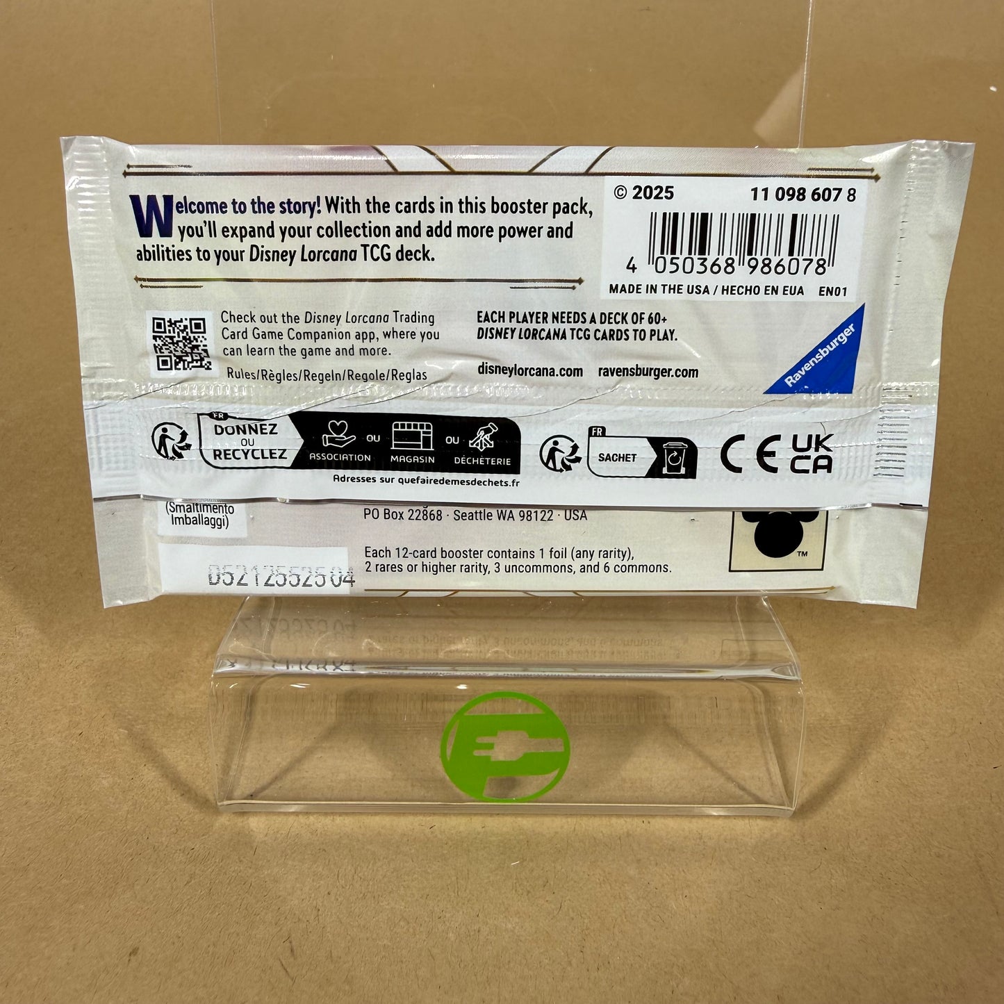 Fabled Booster Pack - Lorcana Set 009