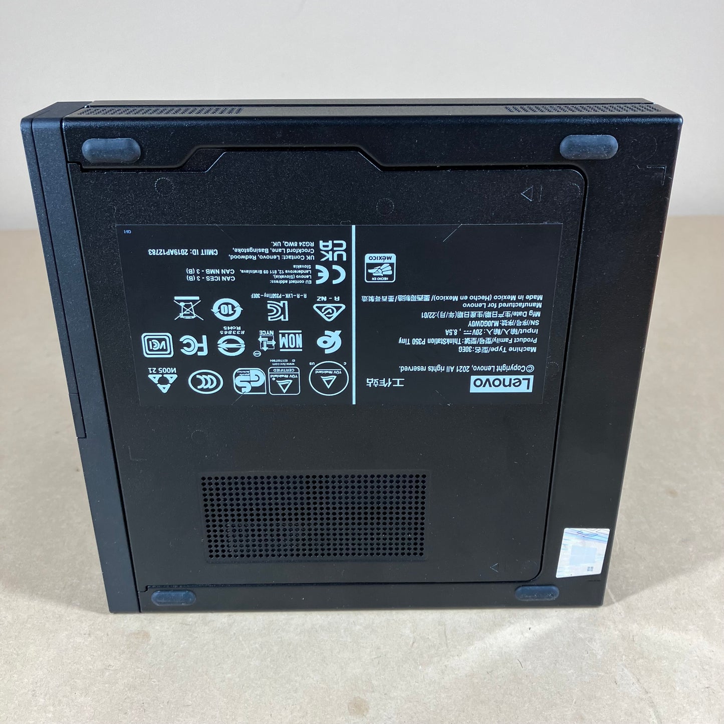 Lenovo ThinkStation P530 TINY i9-11900T 2.50GHz 32GB RAM 512GB SSD Nvidia T600
