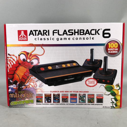 New Atari Flashback 6 Classic Game Console
