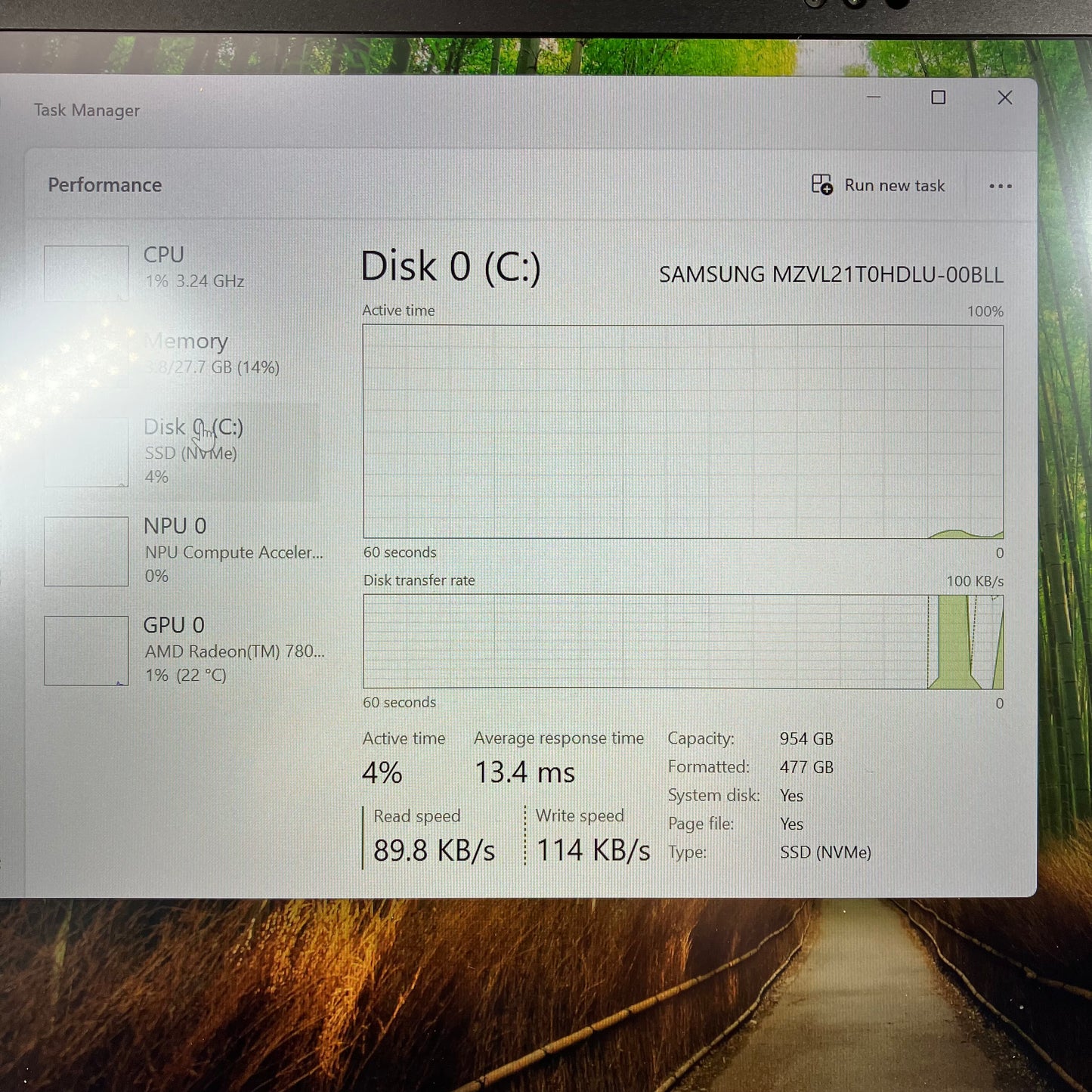 Lenovo ThinkPad P14S GEN 4 14" Ryzen 7 Pro 7840U 32GB RAM 1TB SSD Radeon 780M