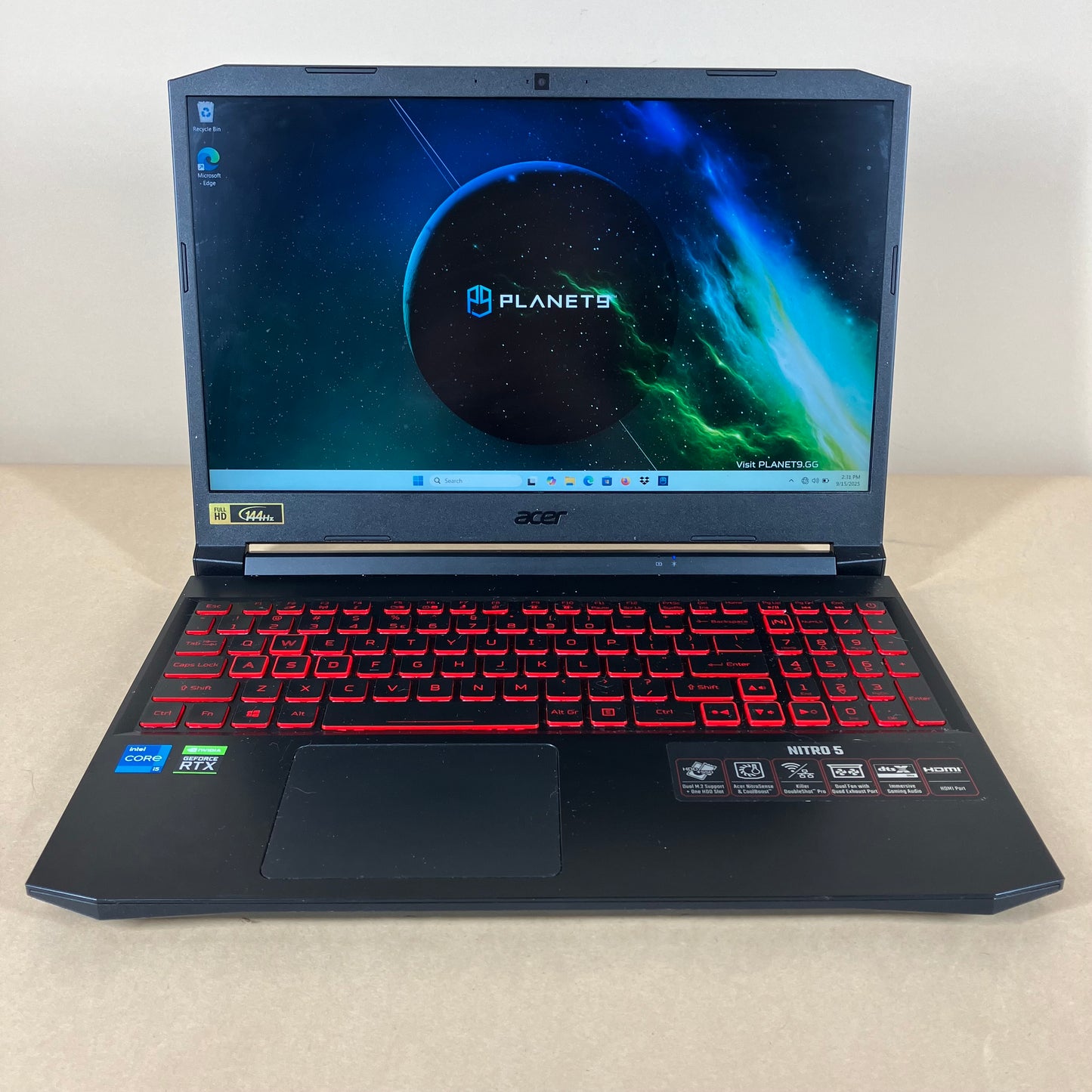 Acer Nitro 5 AN515-57 15.6" i5-11400H 16GB RAM 512GB SSD GeForce RTX 3050 Ti