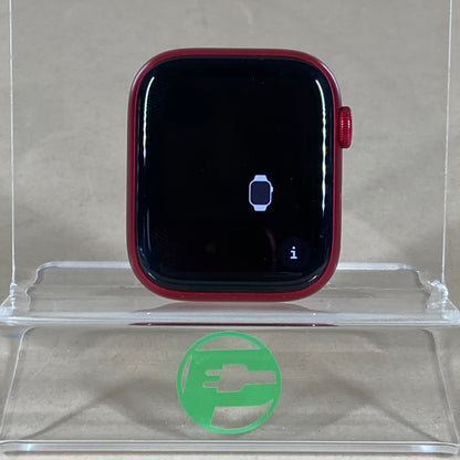 Factory Unlocked Apple Watch Series 9 45MM Product Red Aluminum Red Sport Band A2980