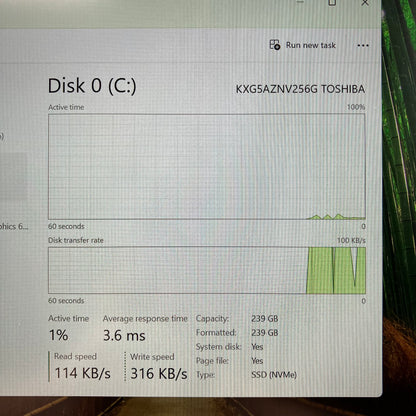 Broken Lenovo ThinkPad X1 CARBON GEN 5 14" i5-7200U 2.5GHz 8GB RAM 256GB SSD